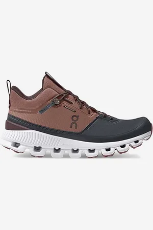On Running Tenisky On-running Cloud Hi Waterproof 2899166 COCOA/PEBBLE barva