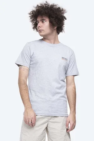 Norse projects Bavlněné tričko barva