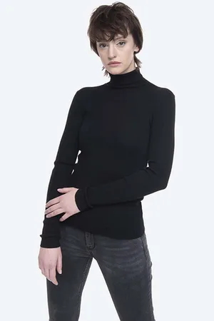 Norse projects Svetr z vlněné směsi Siri Roll Merino NW45-0167 9999 dámský