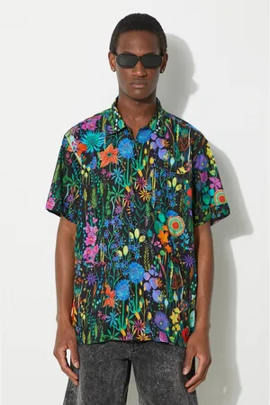 ENGINEERED GARMENTS Bavlněná košile Camp Shirt relaxed