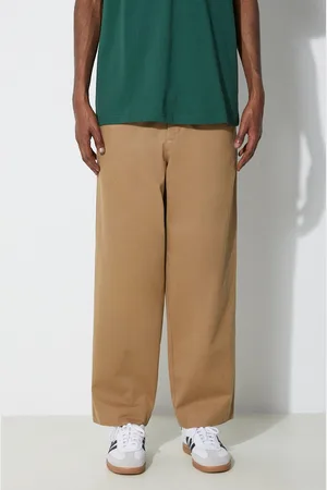 Fred Perry Bavlněné kalhoty Straight Leg Twill Trouser barva