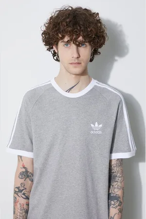 adidas Bavlněné tričko Adicolor 3-Stripes barva