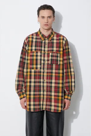 ENGINEERED GARMENTS Bavlněná košile Work barva