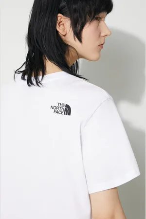 The North Face Tričko W Simple Dome Cropped Slim Tee barva