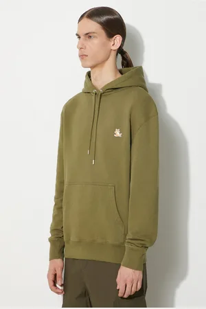 Maison Kitsuné Bavlněná mikina Chillax Patch Regular Hoodie pánská