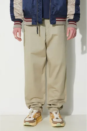 Universal Works Bavlněné kalhoty Military Chino barva