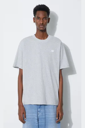 New Balance Bavlněné tričko Essentials Cotton barva