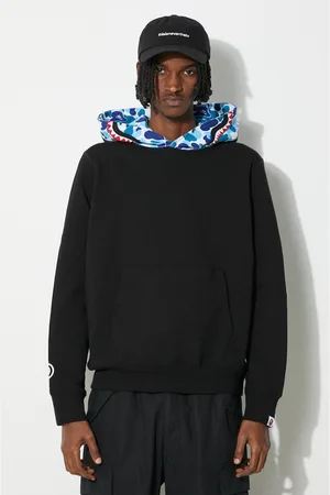 A Bathing Ape Bavlněná mikina Abc Camo Shark Pullover Hoodie pánská