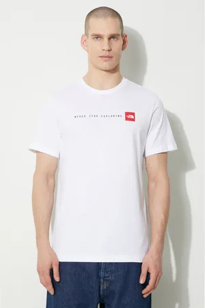The North Face Bavlněné tričko M S/S Never Stop Exploring Tee barva