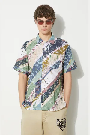 ENGINEERED GARMENTS Bavlněná košile Camp Shirt regular