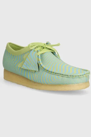 Clarks Kožené polobotky Wallabee pánské