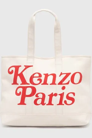 Kenzo Bavlněná kabelka barva