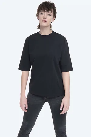 Norse projects Bavlněné tričko Ginny Heavy Jersey barva