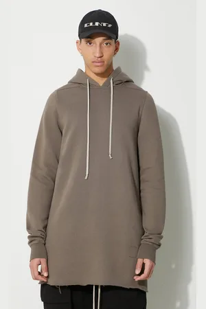 Rick Owens Bavlněná mikina Rick Owens Pullover Hoodie pánská