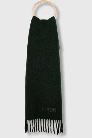 Woolrich Vlněná šála Alpaca Wool Ombre Scarf barva