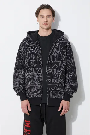 Pleasures Mikina Signal Zip Up Hoodie pánská
