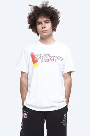 PUMA Bavlněné tričko x Kidsuper Studio barva