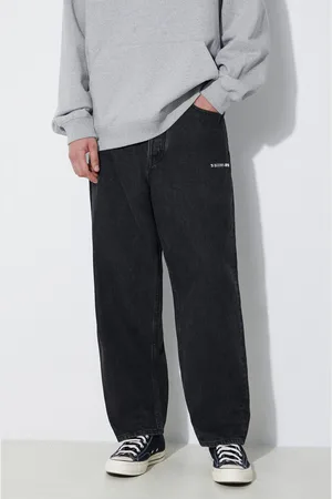 A Bathing Ape Džíny Metal Logo Pin Denim Pants pánské
