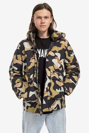 Woolrich Péřová bunda Heritage Terrain Camo Jacket CFWOOU0598MRUT3078 pánská