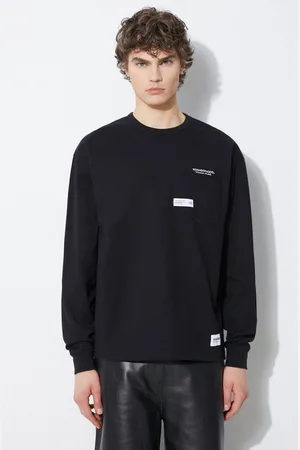 NEIGHBORHOOD Bavlněné tričko s dlouhým rukávem Classic-P Crewneck barva