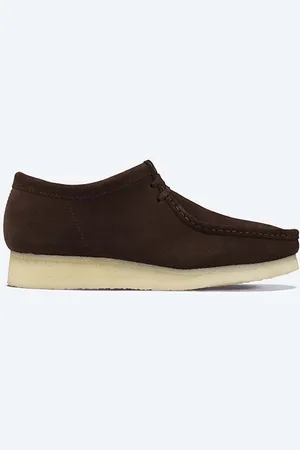 Clarks Semišové polobotky Wallabee pánské