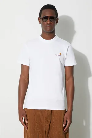 Carhartt Bavlněné tričko S/S American Script T-Shirt barva