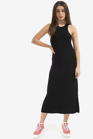 TOM WOOD Šaty Rib Dress 22173.999 barva