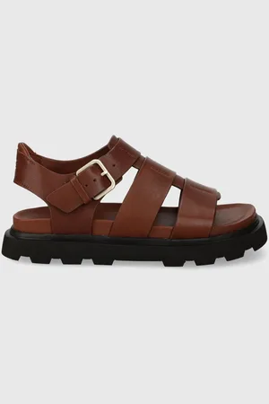UGG Kožené sandály W Capitelle Strap dámské