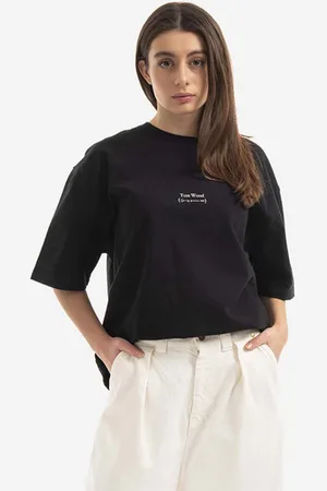 TOM WOOD Bavlněné tričko Adria Tee 22190.975 barva