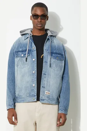 Evisu Džínová bunda Seagull & Embossed pánská