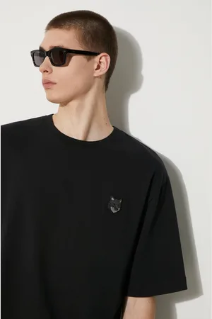 Maison Kitsuné Bavlněné tričko Bold Fox Head Patch Oversize Tee Shirt barva