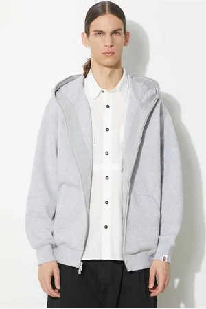 A Bathing Ape Mikina Metal One Point Full Zip Hoodie pánská