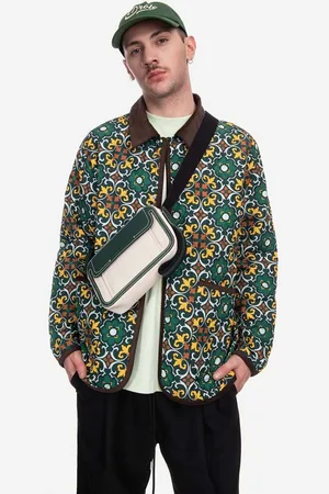 Drôle de Monsieur Bunda La Veste Faience Matelassée JT131 FOREST GREEN pánská