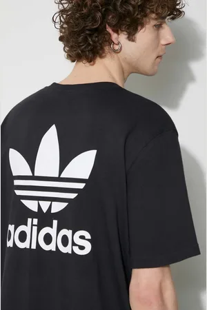 adidas Bavlněné tričko Classics Back+Front Trefoil barva