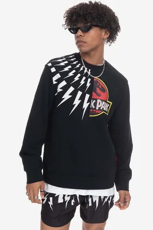 Neil Barrett Bavlněná mikina Neil Barett Jurassic Park Sweatshirt PBJS146-U520S 1495 pánská