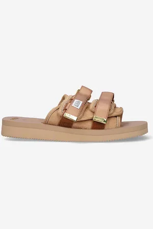 SUICOKE Pantofle MOTO-VHL CAMEL Rubber Sole pánské