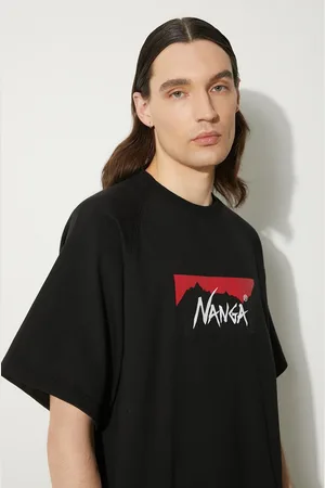 Nanga Tričko Eco Hybrid Box Logo Loose Fit Tee barva