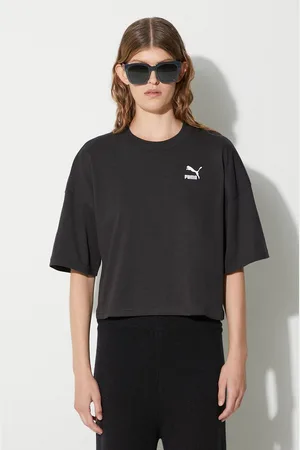 PUMA Bavlněné tričko barva