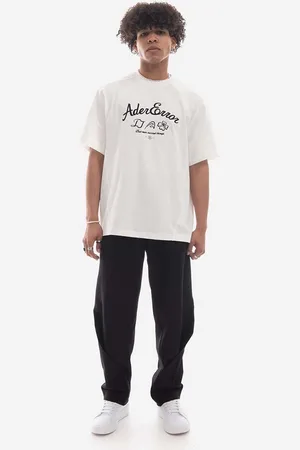 Ader Error Vlněné kalhoty Trousers BMADSSBT0101BK barva