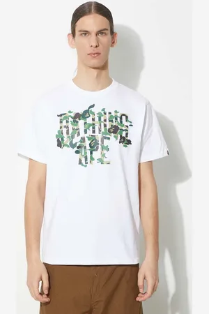 A Bathing Ape Bavlněné tričko Abc Camo Rebuild Nyc Logo Tee barva