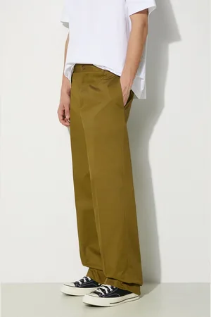 Maison Kitsuné Bavlněné kalhoty Relaxed Chino barva