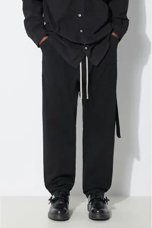 Rick Owens Bavlněné tepláky Rick Owens barva
