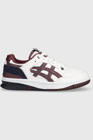 Asics Kožené tenisky EX89 vínová barva