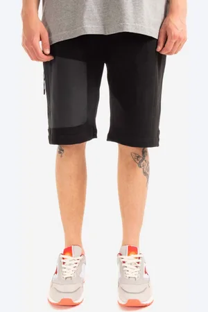 Maharishi Kraťasy Trek Sweatshorts OCS 450 8067 BLACK/BLACK pánské