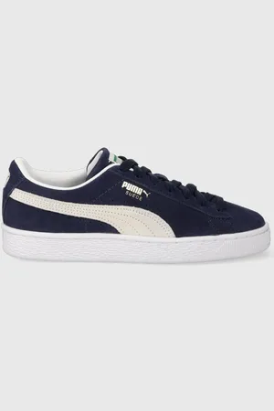 PUMA Semišové tenisky Suede Classic XXI tmavomodrá barva