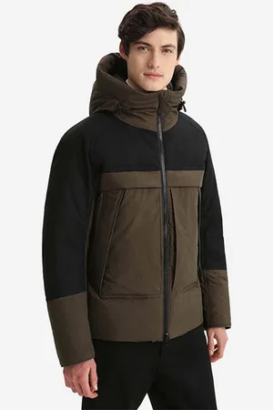 Woolrich Péřová bunda Male Mixed Media Teton Jacket CFWOOU0525MRUT172 pánská
