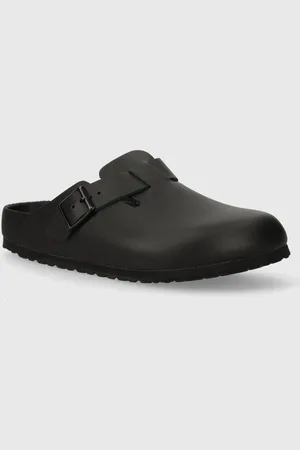 Birkenstock Kožené pantofle Boston dámské