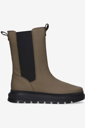 Timberland Kožené kotníkové boty Ray City Combat Chelsea dámské