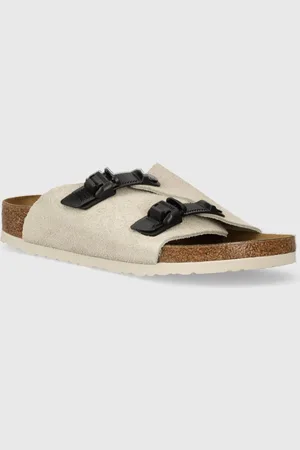 Birkenstock Semišové pantofle Zürich dámské