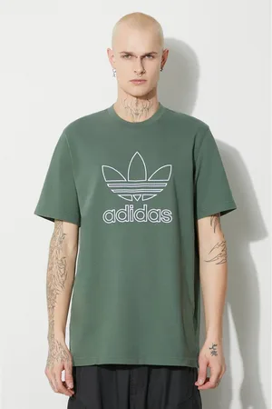 adidas Bavlněné tričko Trefoil Tee barva